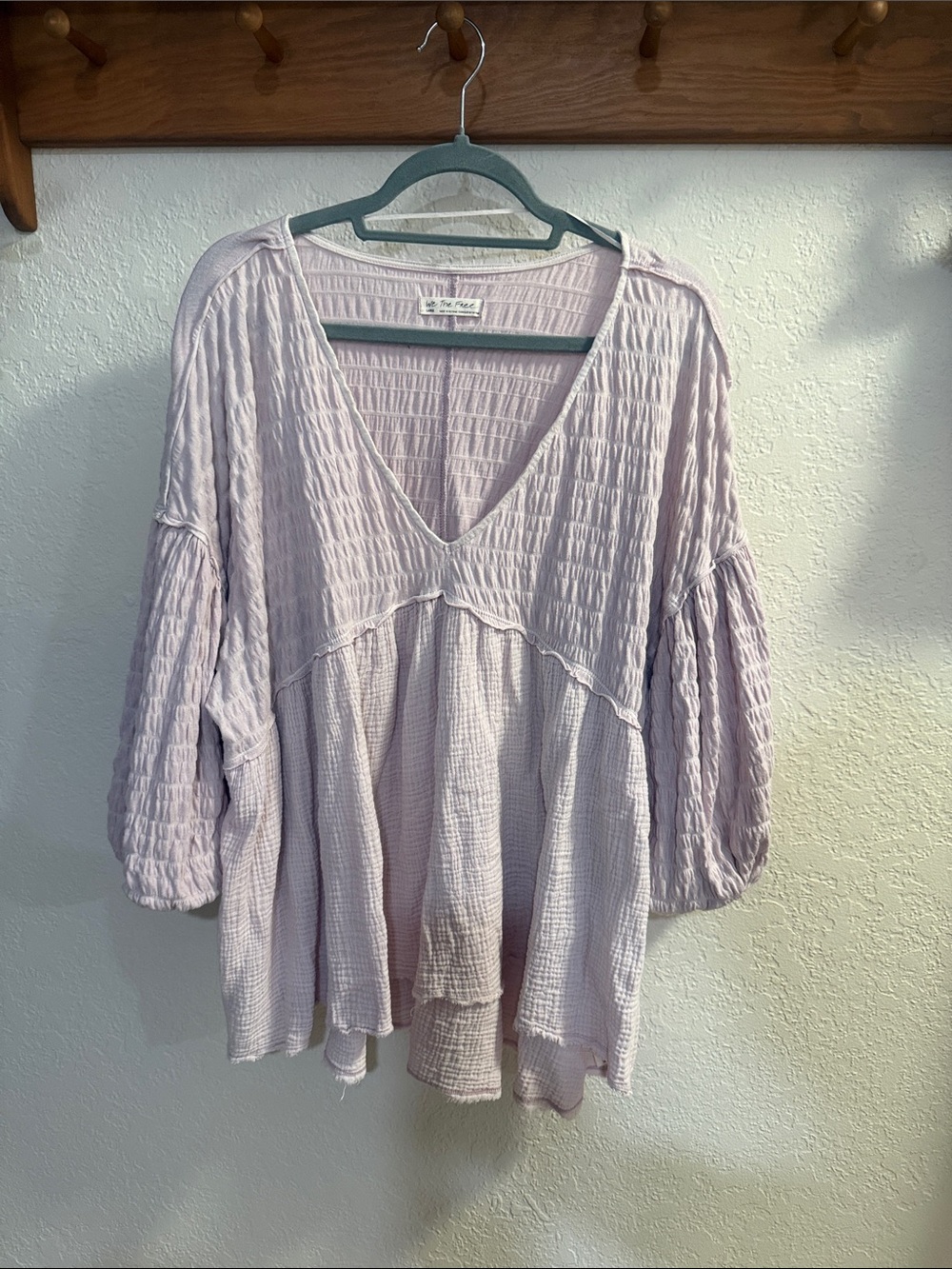 Free people lilac blouse